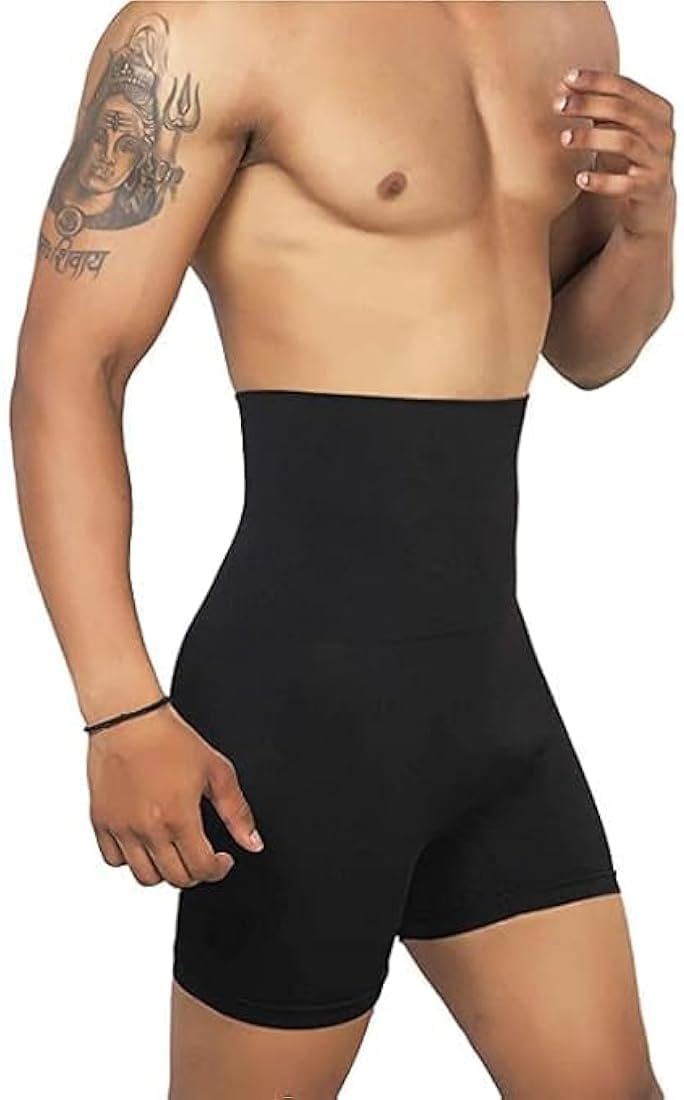 Men's Seamless Microfiber Tummy Tucker Brief